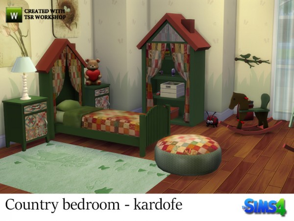  The Sims Resource: Contry bedroom by Kardofe
