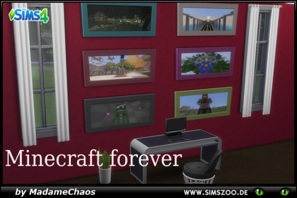 Blackys Sims 4 Zoo: Minecraft forever by MadameChaos