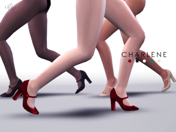  The Sims Resource: Heels   CHARLENE by Starlord
