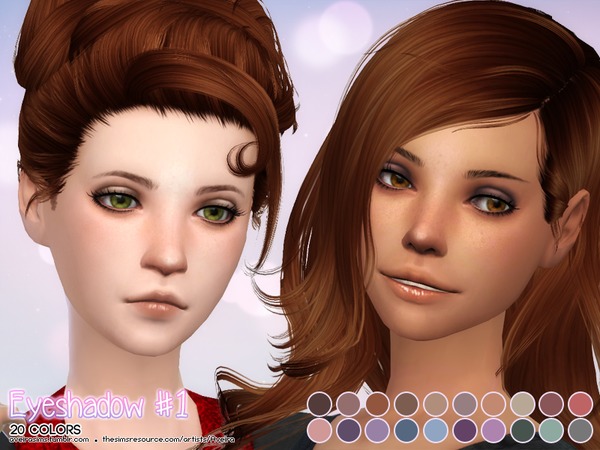  The Sims Resource: Eyeshadow 1