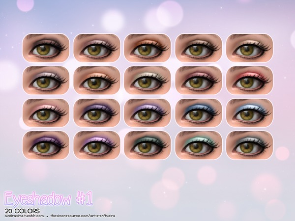  The Sims Resource: Eyeshadow 1