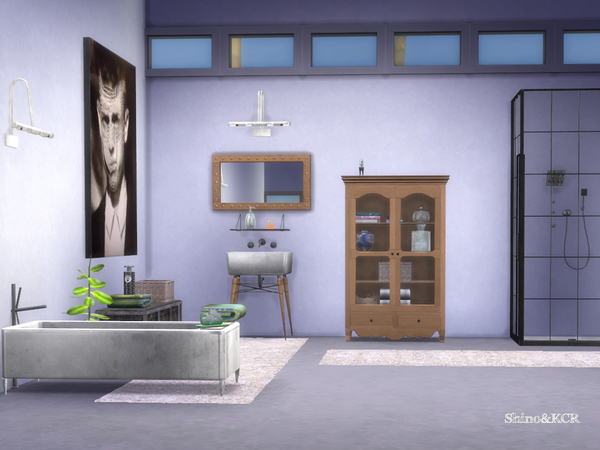  The Sims Resource: Loft Bathroom by Shino KCR