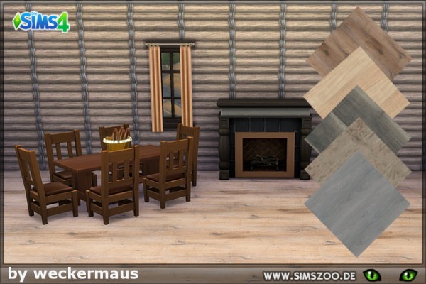  Blackys Sims 4 Zoo: Oak floor boards 2 by weckermaus