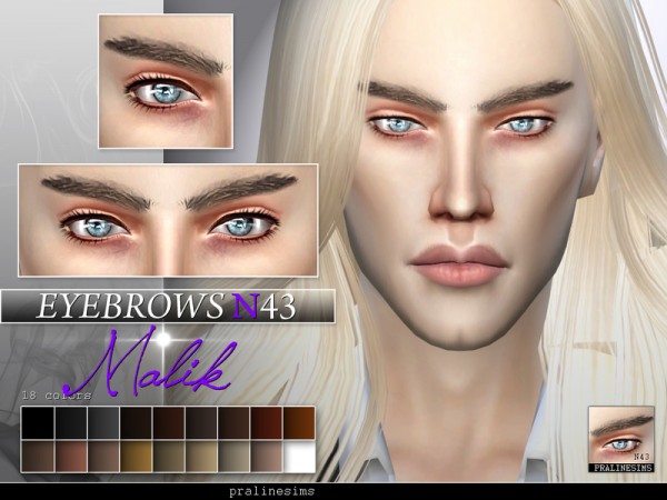  The Sims Resource: Eyebrow Megapack 5.0   10 Eyebrows