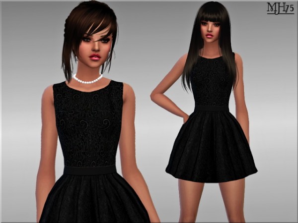  Sims Addictions: Lela Dress by Margies Sims