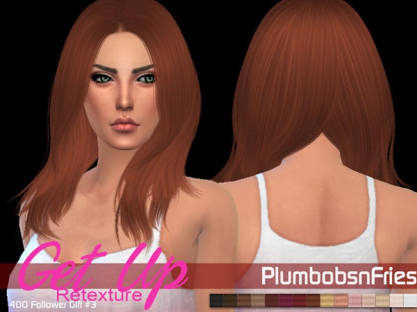  Plumbobsnfries: Nightcrawler Get Up Hair Retexture 400 Follower Gift 3
