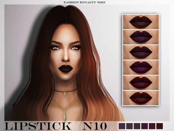  The Sims Resource: Lipstick N10 by Fashion Royalty Sims