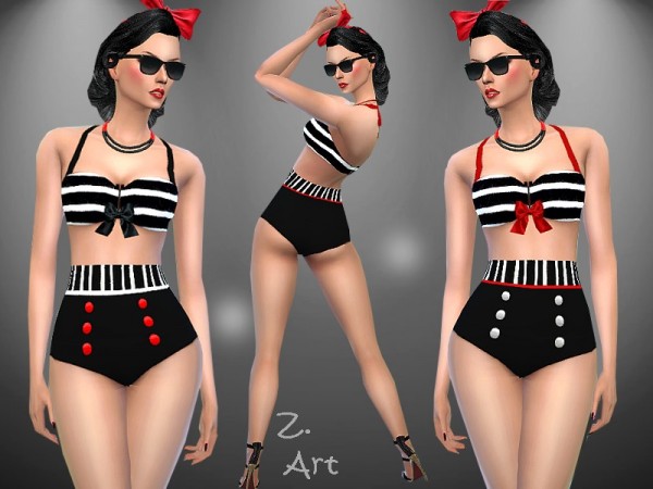  The Sims Resource: Pin Up II Set by Zuckerschnute20