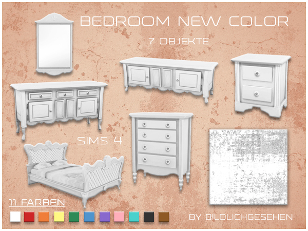  Akisima Sims Blog: Bedroom New Color