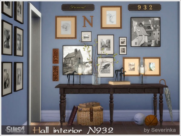  Sims by Severinka: Hall interior N932