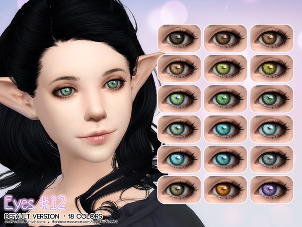  The Sims Resource: Eyes 12 by Aveira