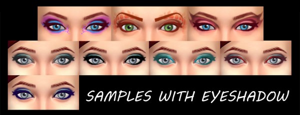  Mod The Sims: Contouring Eyeliner by Simmiller