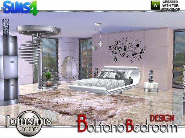  The Sims Resource: Boltano Design Bedroom by JomSims