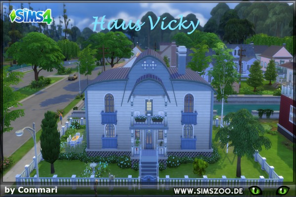  Blackys Sims 4 Zoo: Vicky house