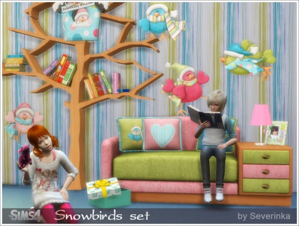  Sims by Severinka: Snowbirds set