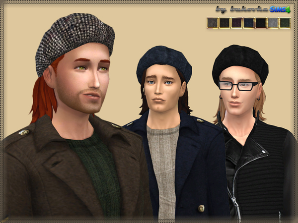  The Sims Resource: Tweed Cap by bukovka