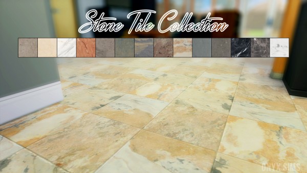  Onyx Sims: Stone Tile Collection