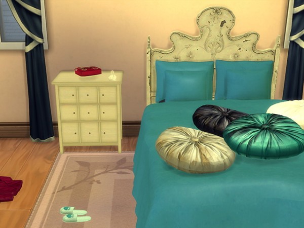  Sims Fans: Coastal Paradise   Bed & Deco by Kresten 22