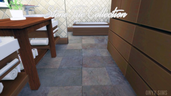  Onyx Sims: Stone Tile Collection