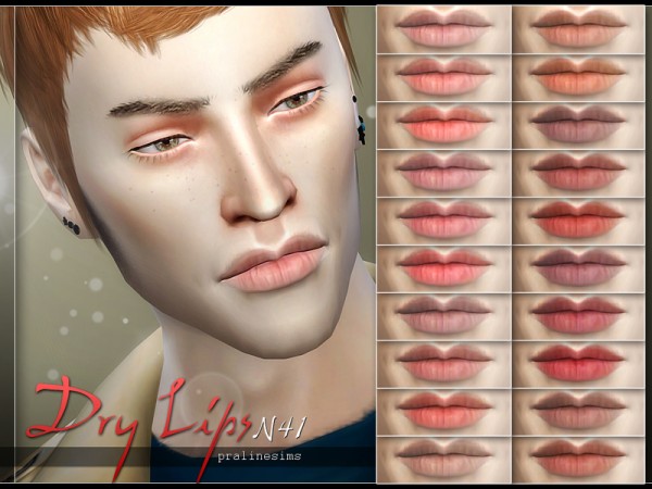  The Sims Resource: Dry Lips  N41 by Pralinesims