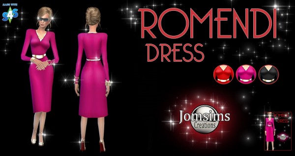 Jom Sims Creations: New Romendi dress