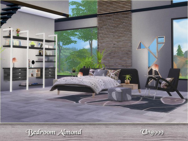  The Sims Resource: Bedroom Almond by ung999