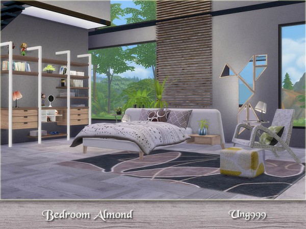 The Sims Resource: Bedroom Almond by ung999