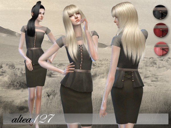 The Sims Resource: Jane Dress by Altea127