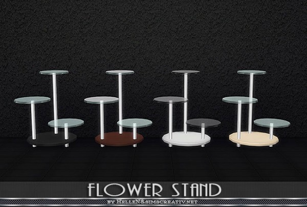  Sims Creativ: Flower stand by HelleN