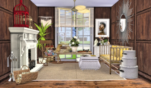  Msteaqueen: NANU’s Selle & Herka Living converted from ts2 to ts4