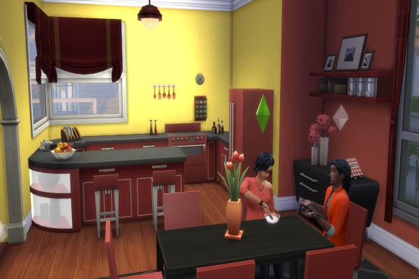  Blackys Sims 4 Zoo: House Samantha by Commari