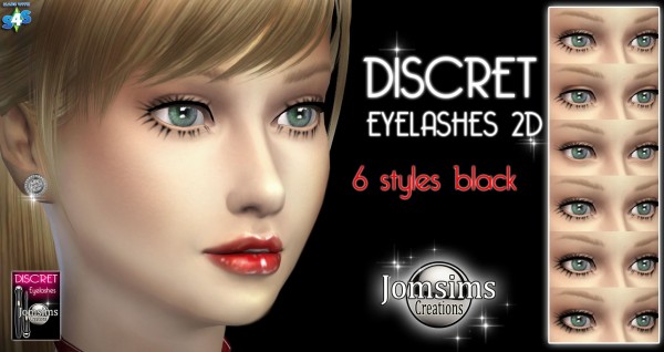  Jom Sims Creations: Discret eyelashes