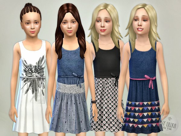  The Sims Resource: Designer Dresses Collection P06 by lillka