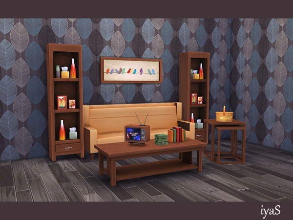  The Sims Resource: Gallio Living Room by Soloriya