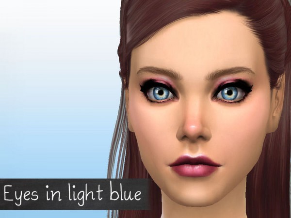  The Sims Resource: Real Color Contacts Collection by Fortunecookie1