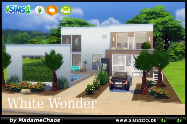  Blackys Sims 4 Zoo: White Wonder by MadameChaos
