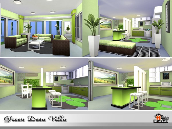  The Sims Resource: Green Desa Villa by Autaki