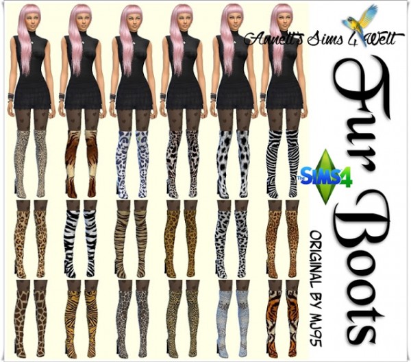  Annett`s Sims 4 Welt: Fur Boots