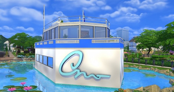  Ihelen Sims: Yacht Calypso by Dolkin