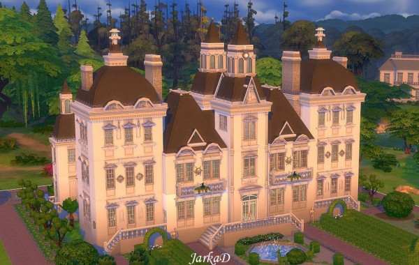  JarkaD Sims 4: Mansion VICTORIA