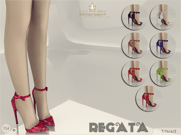  The Sims Resource: Madlen Regata Shoes by MJ95