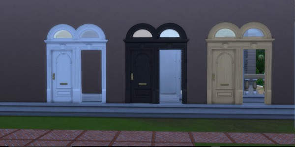  Mod The Sims: Great Traditions Doorway and Arch by AdonisPluto