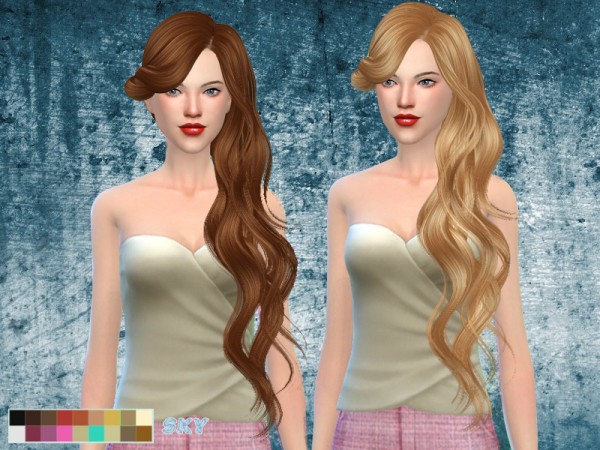  The Sims Resource: Skysims Hair 276 Lisa
