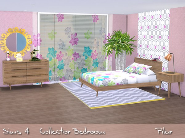 Sim Control: Collector Bedroom by Pilar