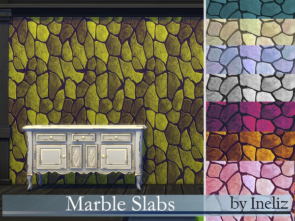  The Sims Resource: Marble Slabs by Ineliz