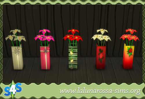  La Luna Rossa Sims: Vase with flowers