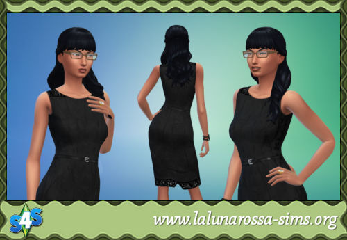  La Luna Rossa Sims: Ready for Business Pencil Dress