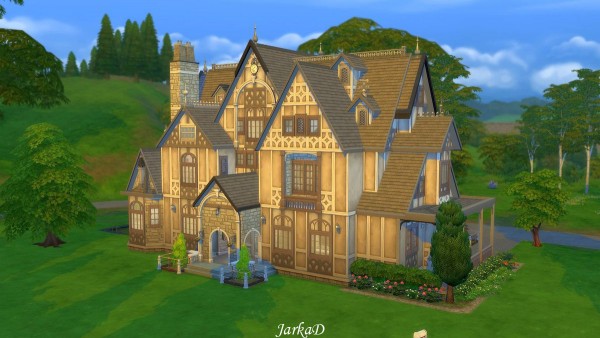  JarkaD Sims 4: Tudor House No.1