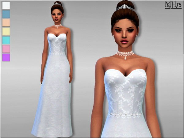  Sims Addictions: Wedding Day Dress