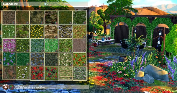  Studio K Creation: Mega garden terrain set